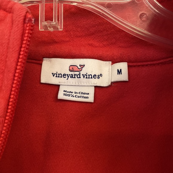 Vineyard vines long sleeve pullover 1/4 zip shep medium - Picture 2 of 4